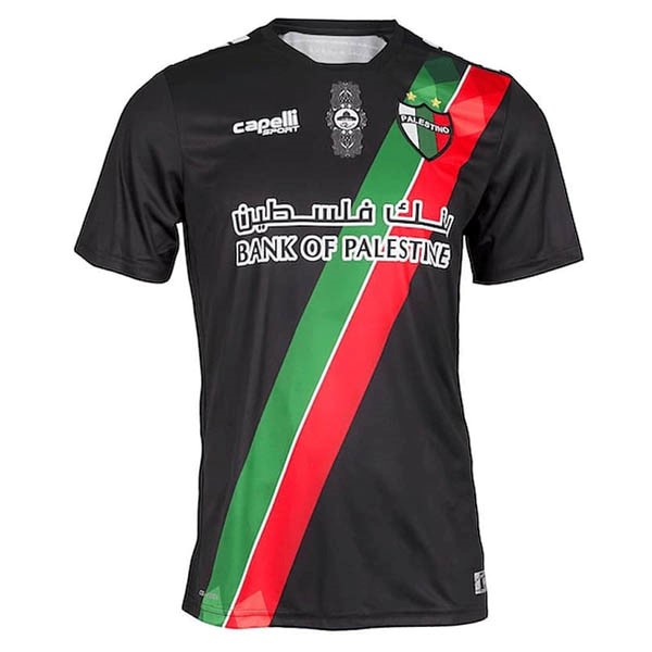 Tailandia Camiseta CD Palestino Primera Equipación 2021-2022 Negro